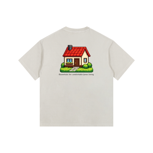 Vintage Washed Oversized Cotton T-Shirt